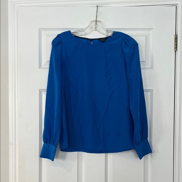 J. Crew Tops - J. Crew Vibrant Blue Women's Blouse